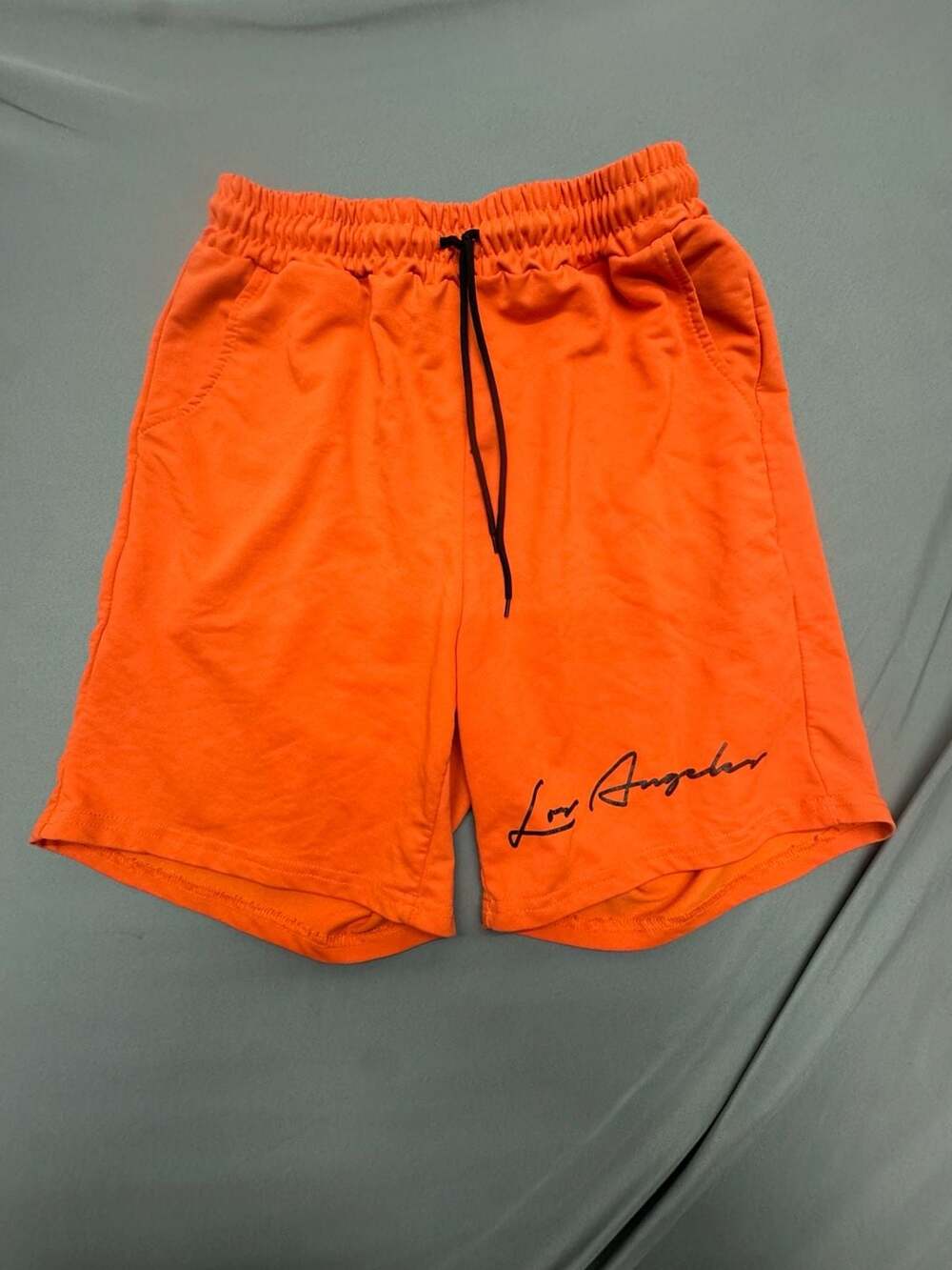 Orange Los Angeles Sweat Shorts